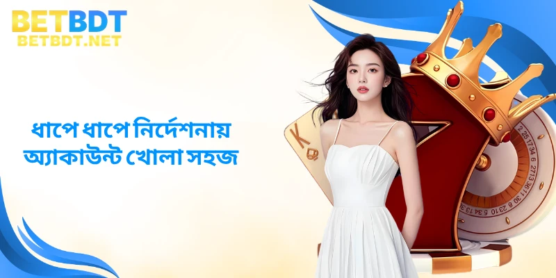 ধাপে ধাপে নির্দেশনায় অ্যাকাউন্ট খোলা সহজ